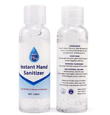 Case of 100ml Hand Sanitizer