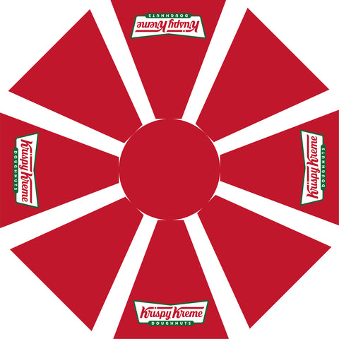 Krispy Kreme 7.5 doughnuts rendition RED
